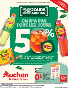 Auchan - 25 JOURS AUCHAN, ça continue ! geldig vanaf 04/11/2025