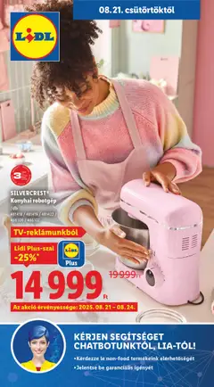 Előnézet Lidl - Nonfood kínálatunk érvényes 2025.08.21.-tól