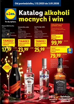 Podgląd Lidl Katalog alkoholi mocnych i win ważny od 01.12.2025