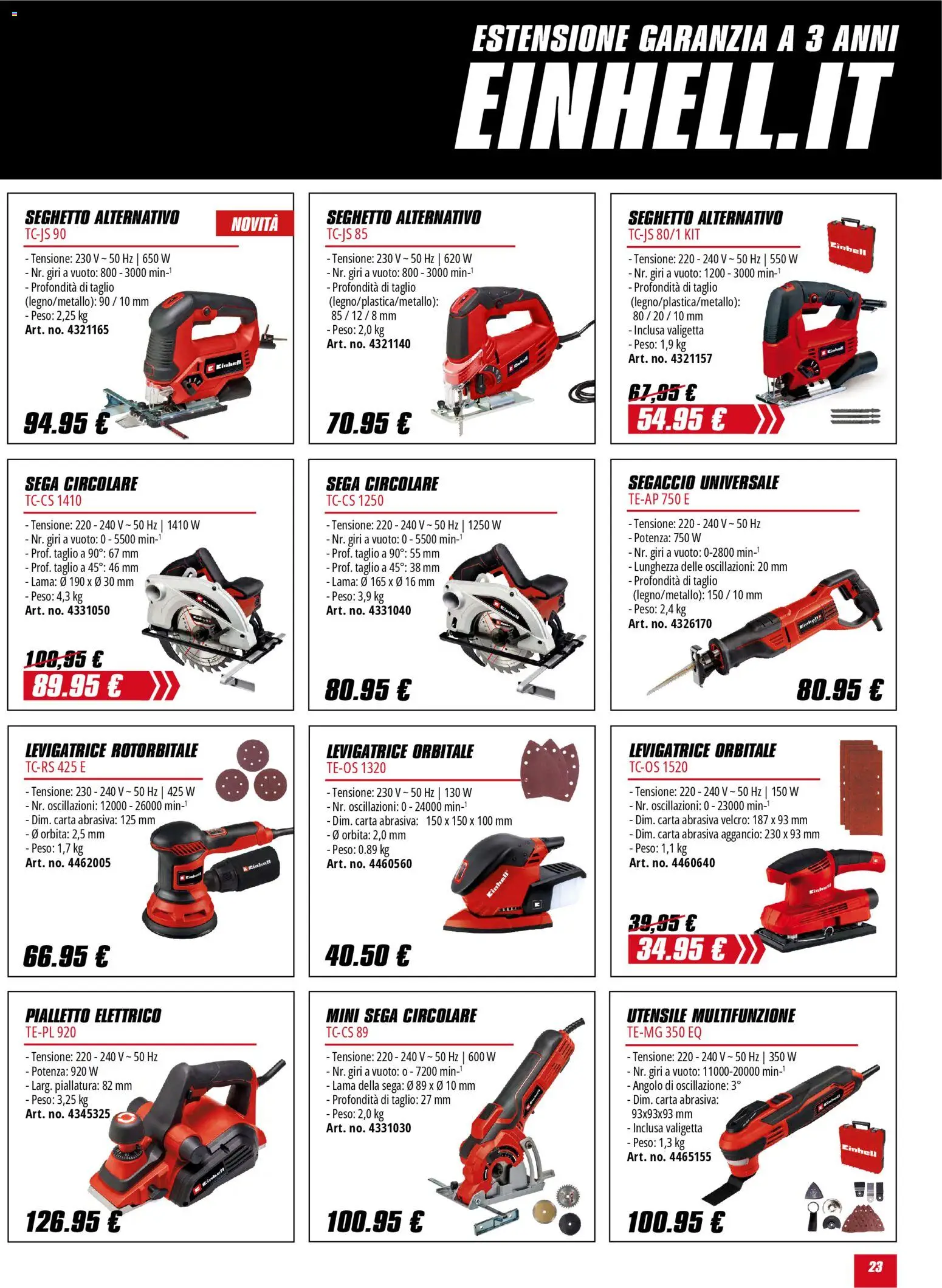 Volantino Einhell	 - pagina 23 - valido dal 02/02/2026