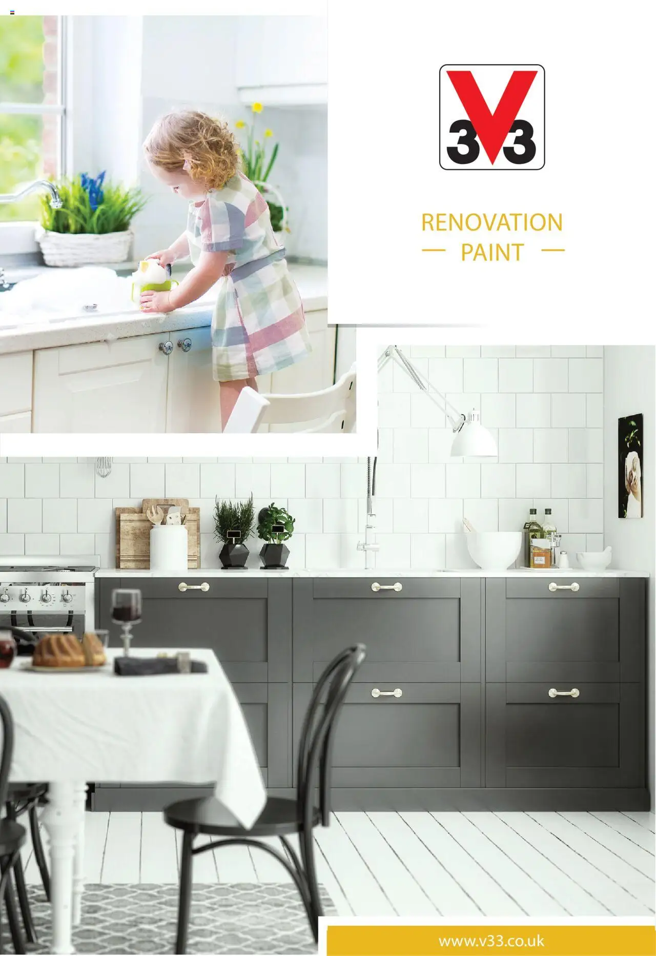 B&Q - V33 Renovation Paint - page 1- valid from 23/05/2025