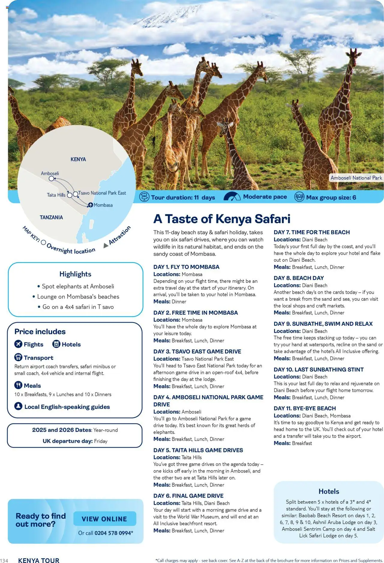 TUI - Africa - page 134- valid from 01/05/2025