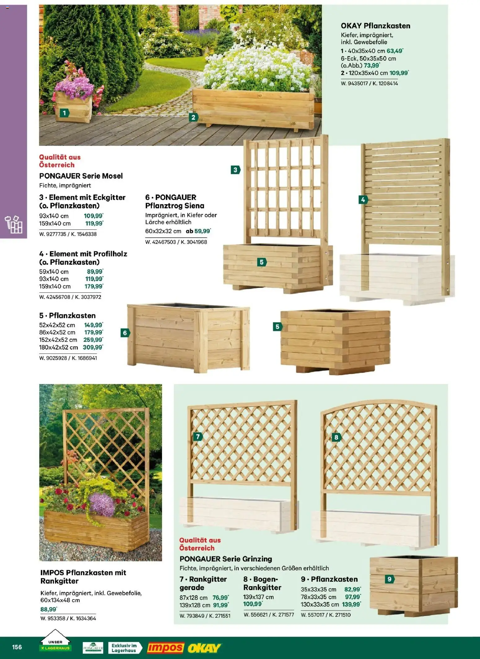 Lagerhaus Garten & Freizeit Katalog 2026 - Wien, Innsbruck - page 156- valid from 01.03.2026