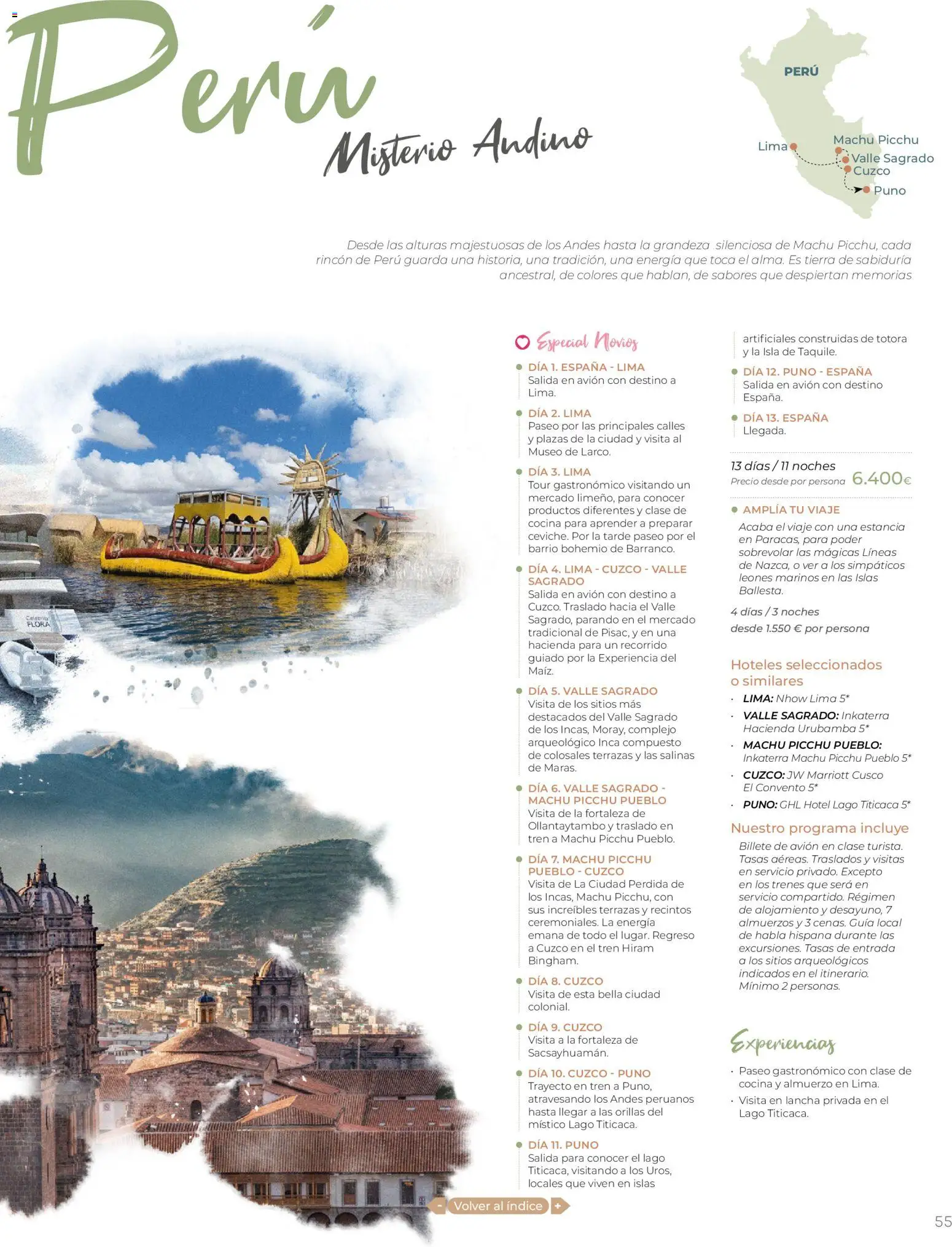 Viajes El Corte Inglés - Catálogo Tourmundial Premium - Página de 57 - Válido desde 01/01/2026