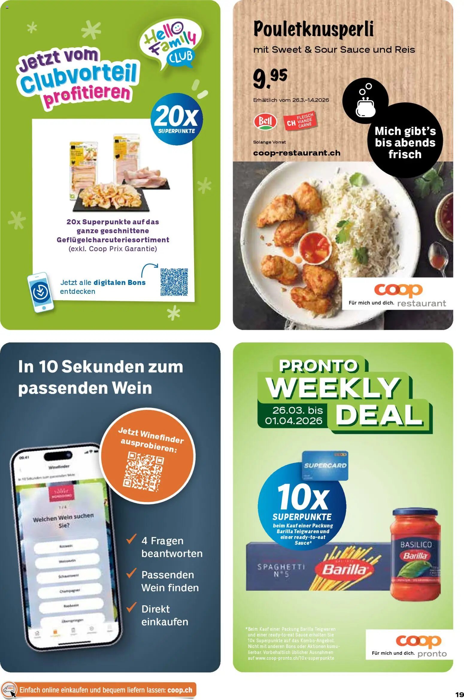 Coop aktionen - page 19- valid from 26.03.2026