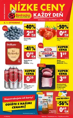 Biedronka leták platný od 02.01.2026