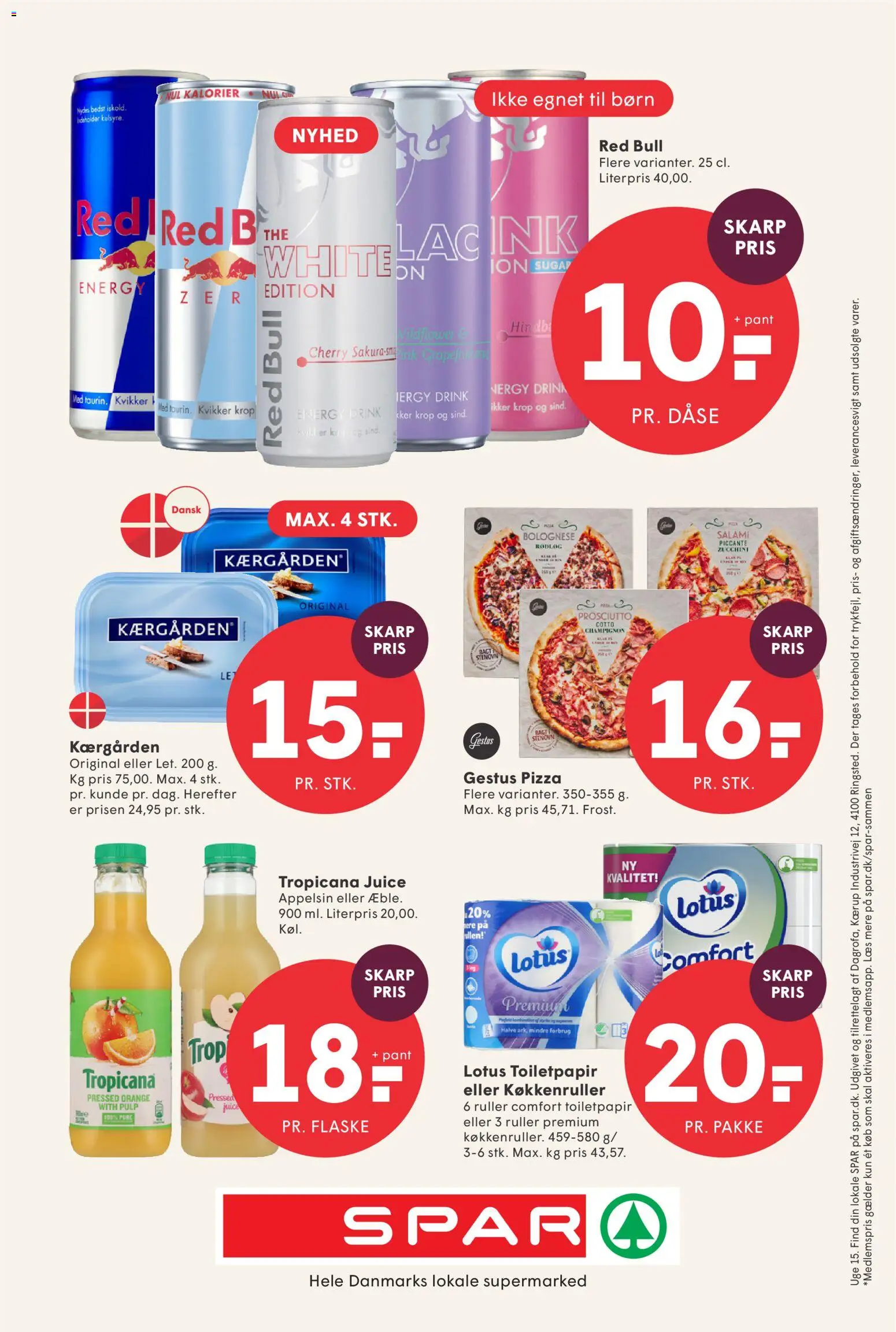 Spar - Tilbudsavis uge 15 - page 8- valid from 07/04/2026