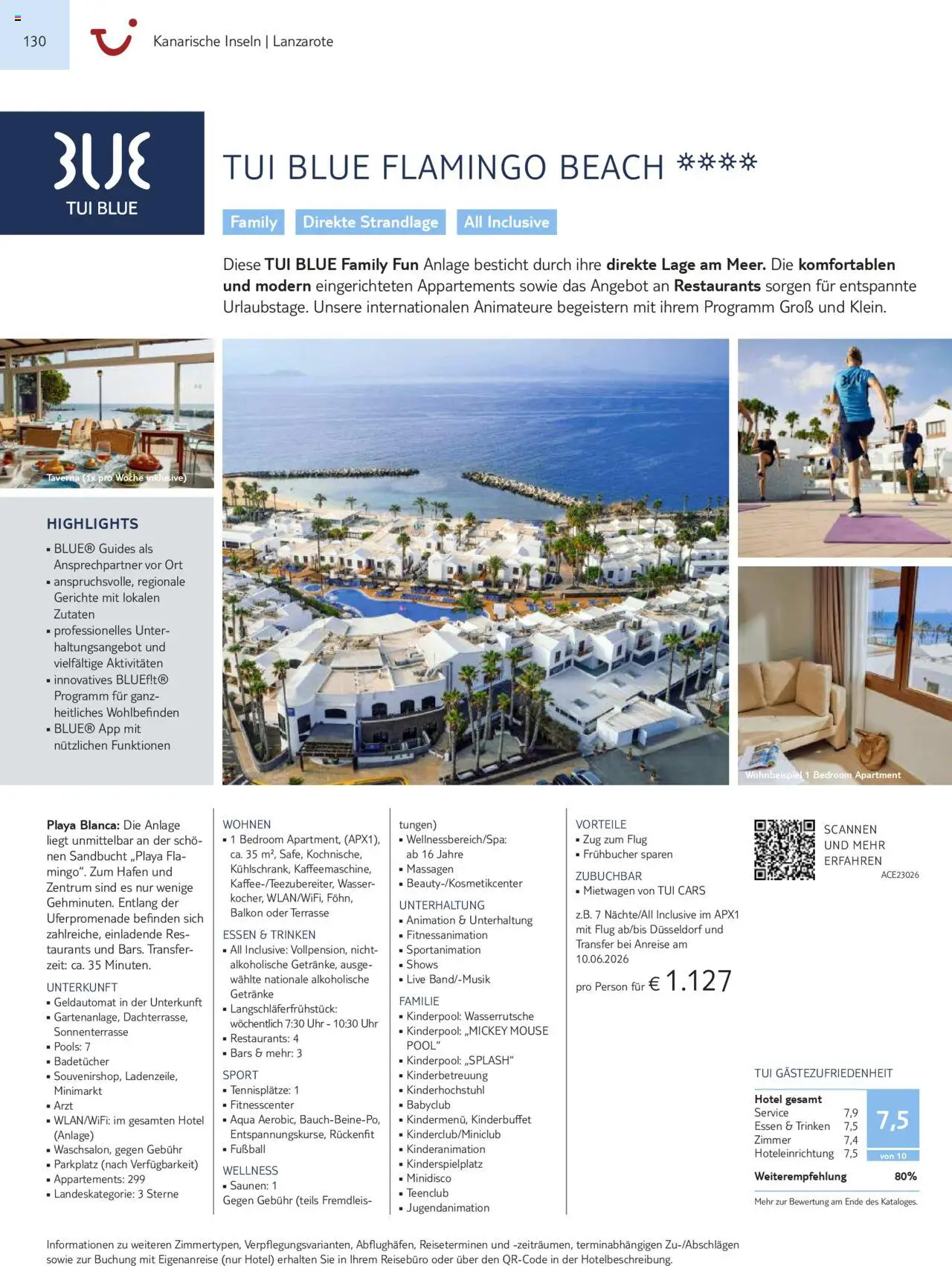 TUI Prospekt Kanaren, Kapverden & Senegal 2025/26	  - Seite 130 - gültig ab 01.11.2025