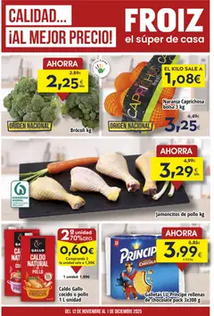 Vista previa del folleto Froiz folleto válido desde 12/11/2025