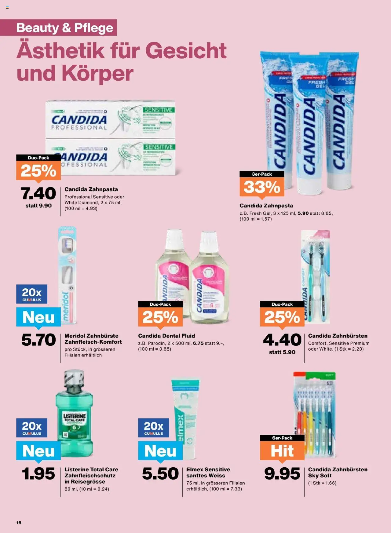 Migros Aktionen - Seite 16- gültig ab 22.07.2025