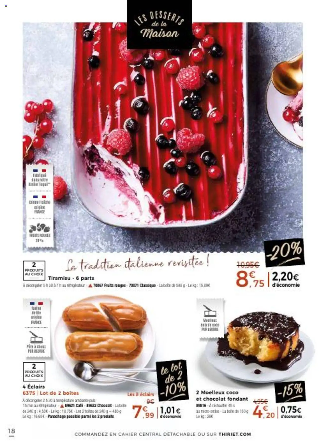 Thiriet catalogue livraison à domicile - page 18 - valable à partir du 11/07/2025
