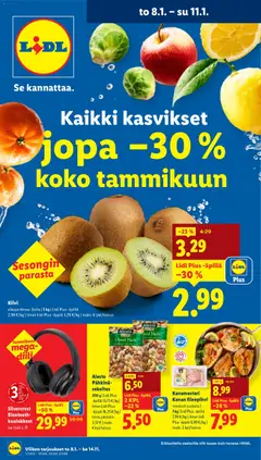 Esikatselu Lidl tarjoukset voimassa alkaen 08/01/2026