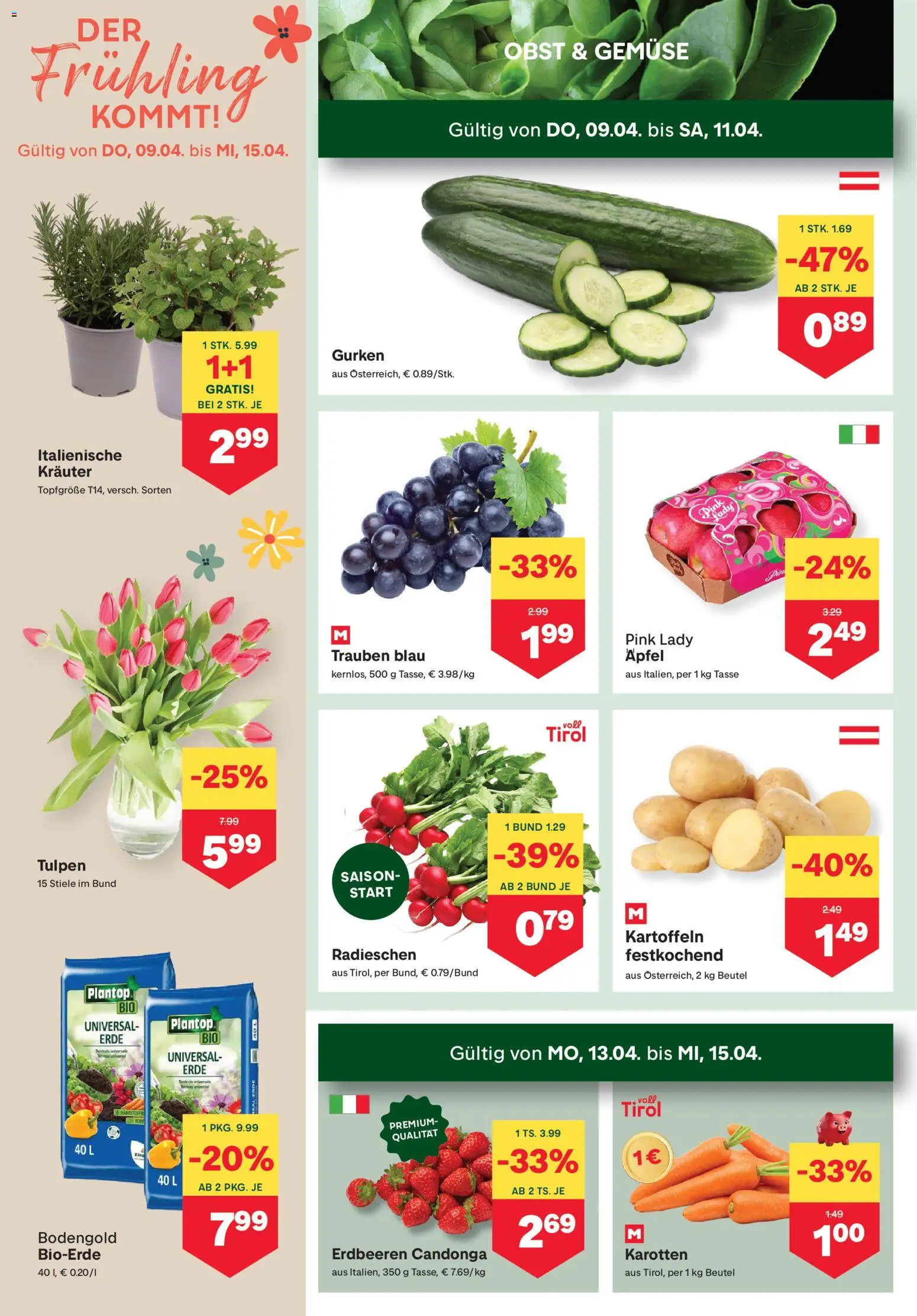 MPREIS Flugblatt - page 2- valid from 09.04.2026