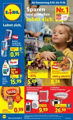 Vorschau Lidl Flugblatt -  gültig ab 09.10.2025