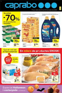 Vista previa del folleto Caprabo folleto válido desde 16/10/2025