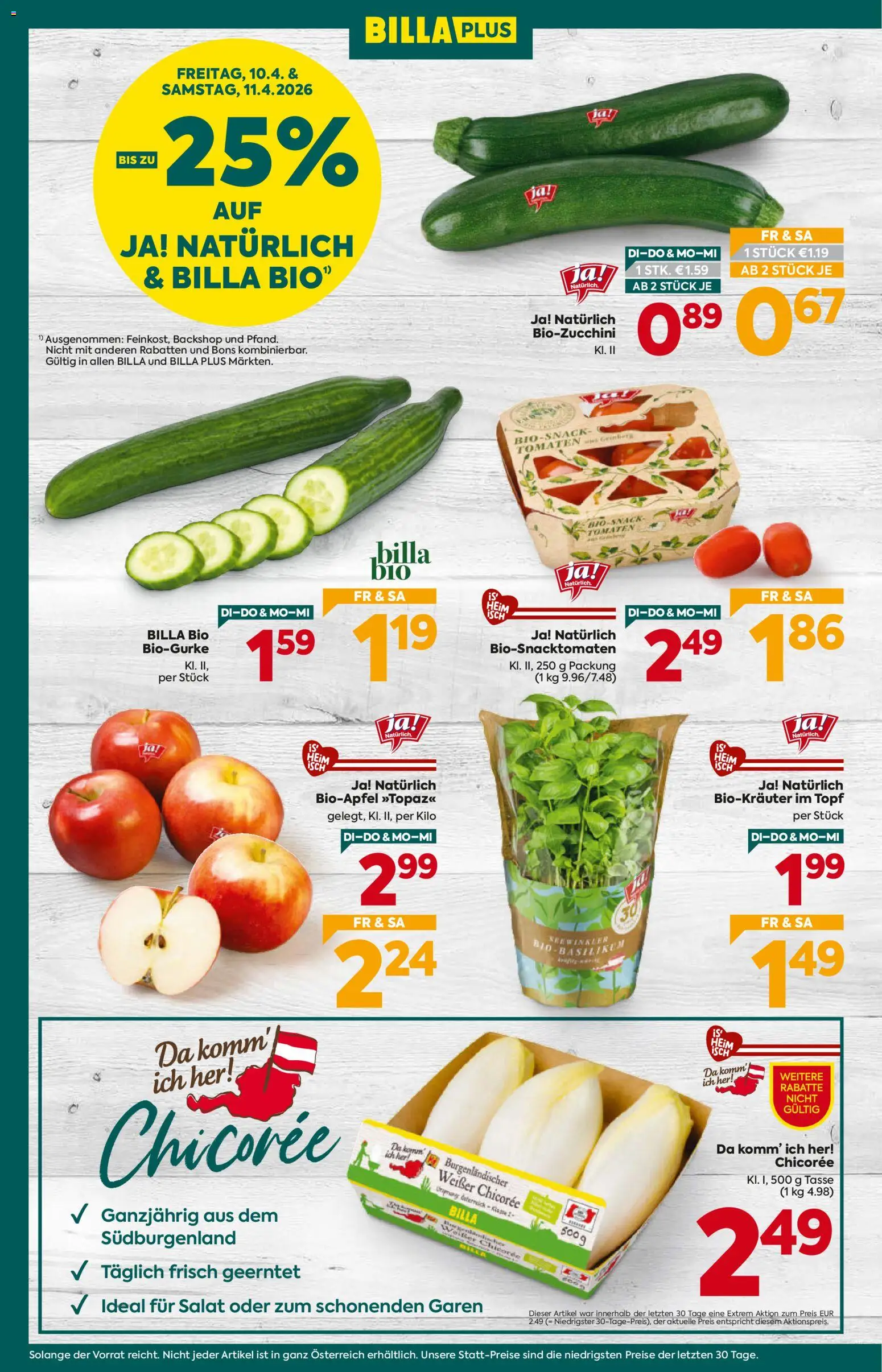 Billa Plus Flugblatt - page 4- valid from 07.04.2026