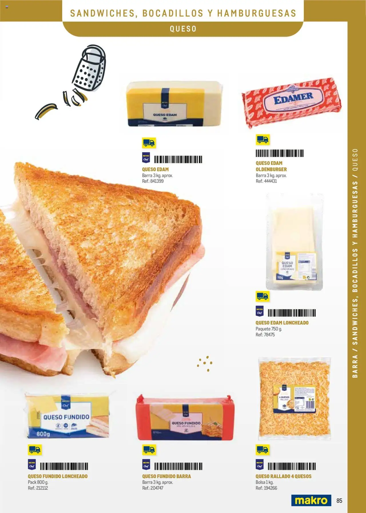 Makro - Menú y Barra Península - Página de 85 - Válido desde 08/09/2025