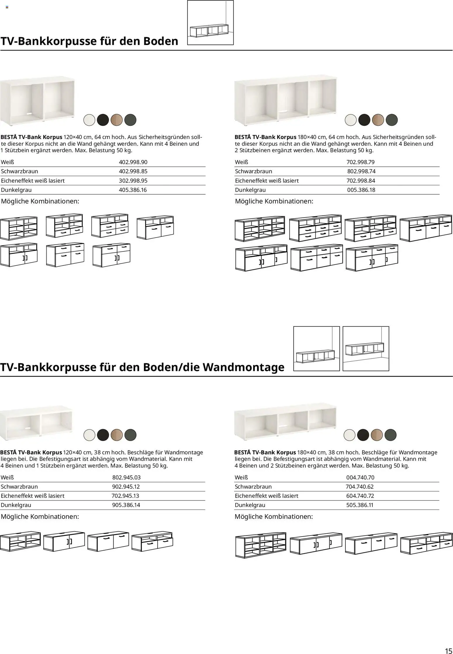 Ikea BESTÅ Kaufhilfe - Seite 15 - gültig ab 02.01.2026