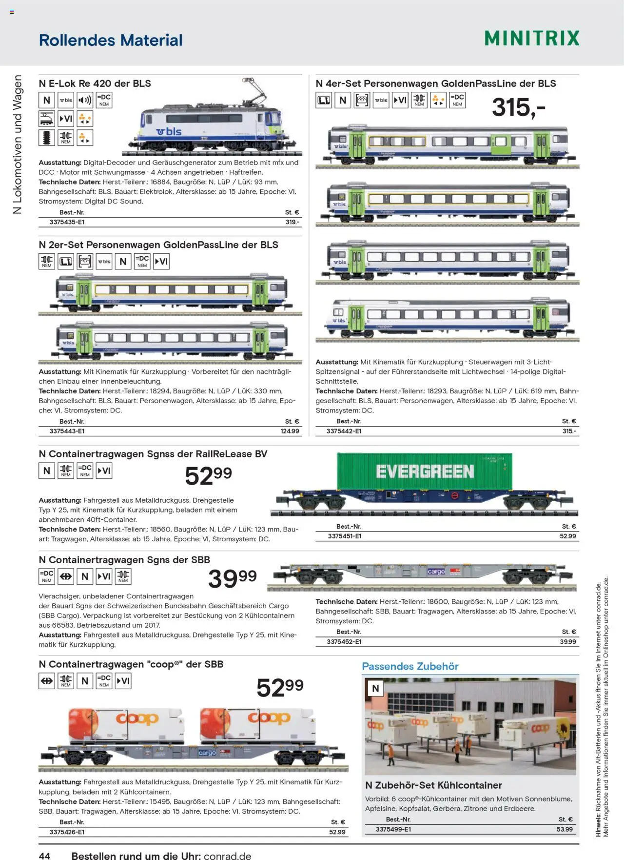 Conrad  Modellbahn Katalog - Seite 46 - gültig ab 25.08.2025