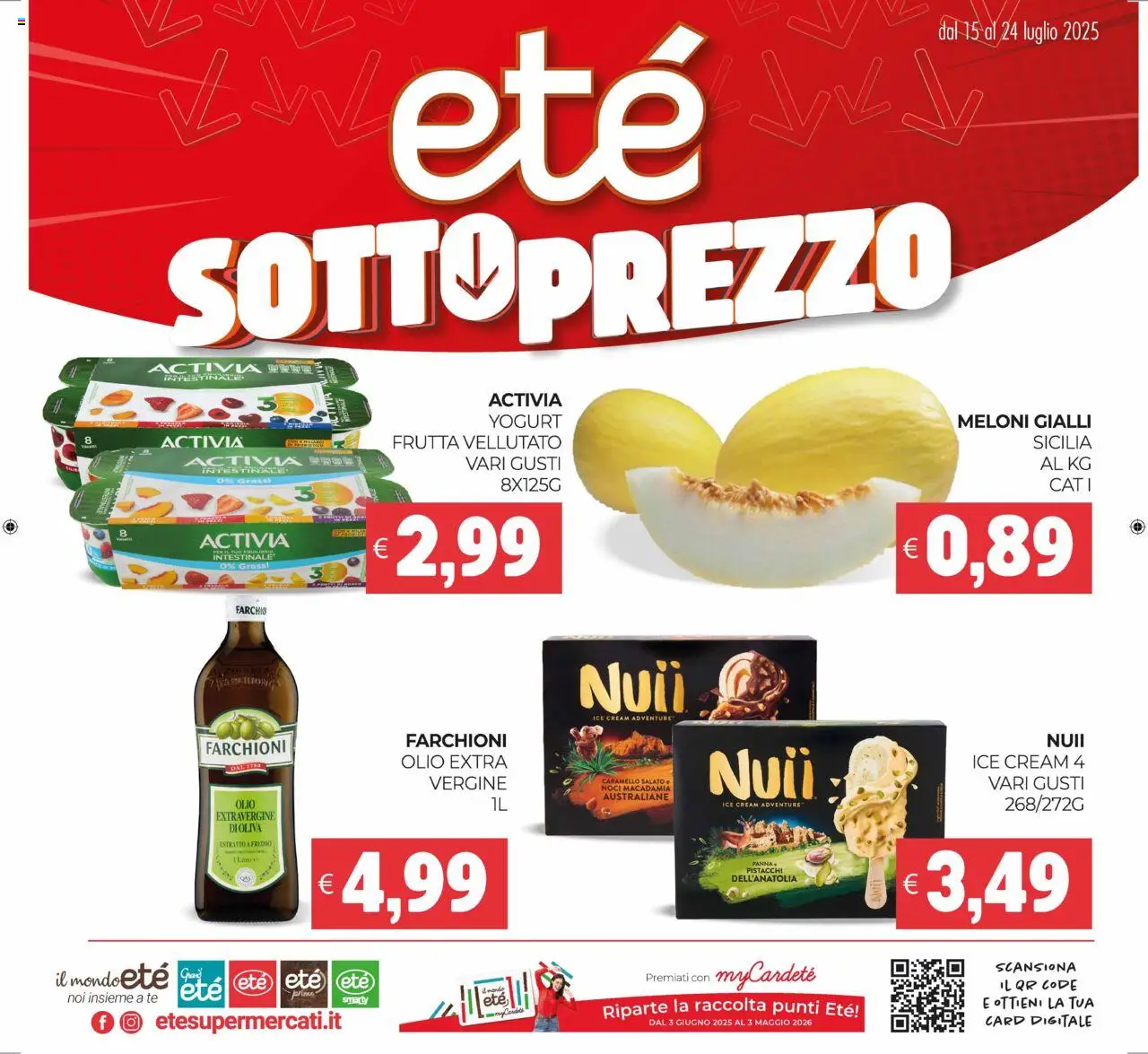 Volantino Eté	 - pagina 1 - valido dal 15/07/2025