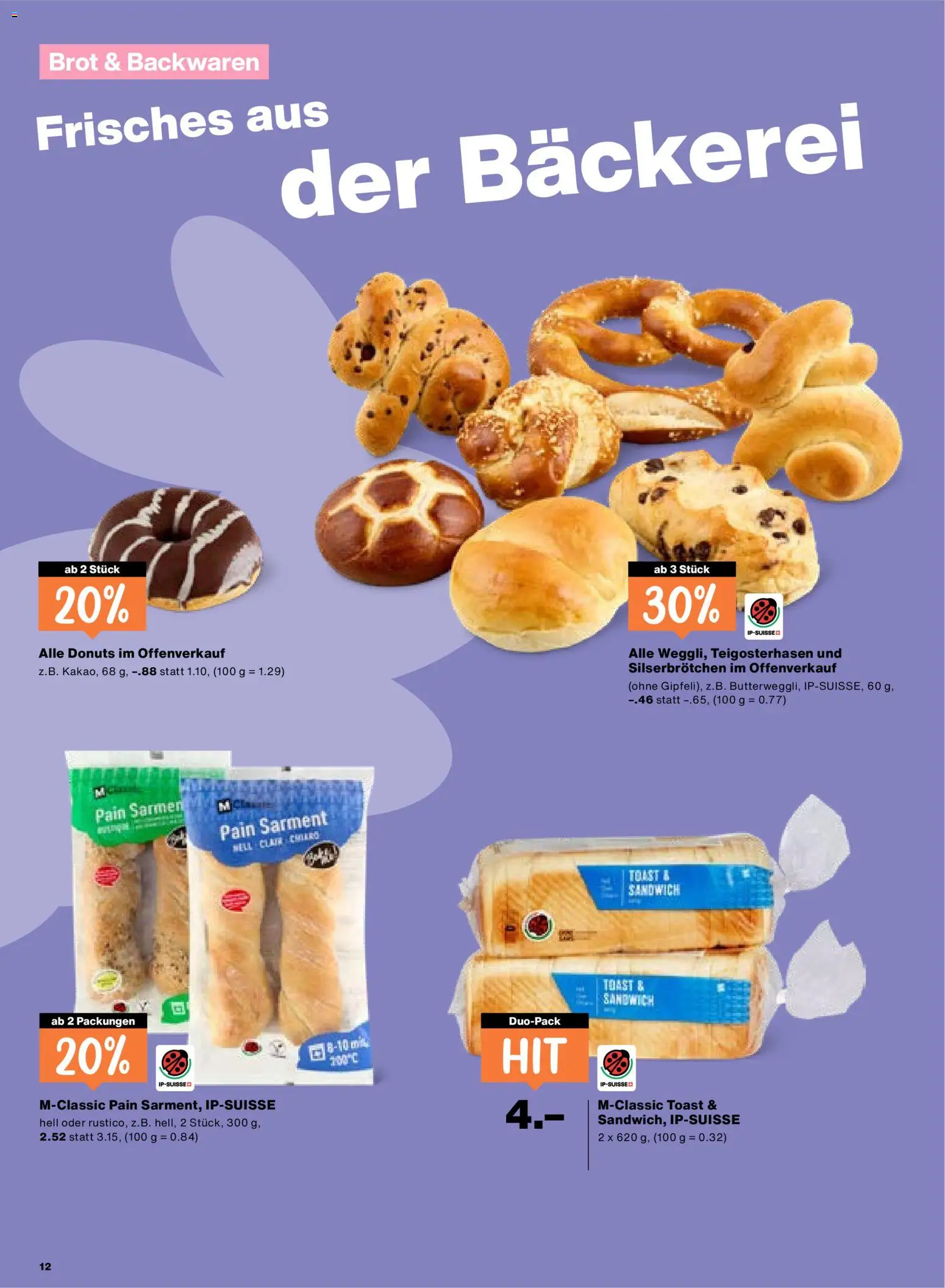 Migros aktionen - page 12- valid from 26.03.2026