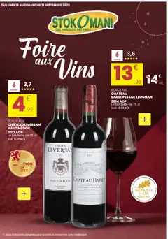 Aperçu Stokomani - Catalogue Foire aux vins valable à partir du 15/09/2025