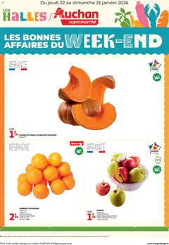 Auchan - Les bons plans du week-end dans votre super ! geldig vanaf 22/01/2026