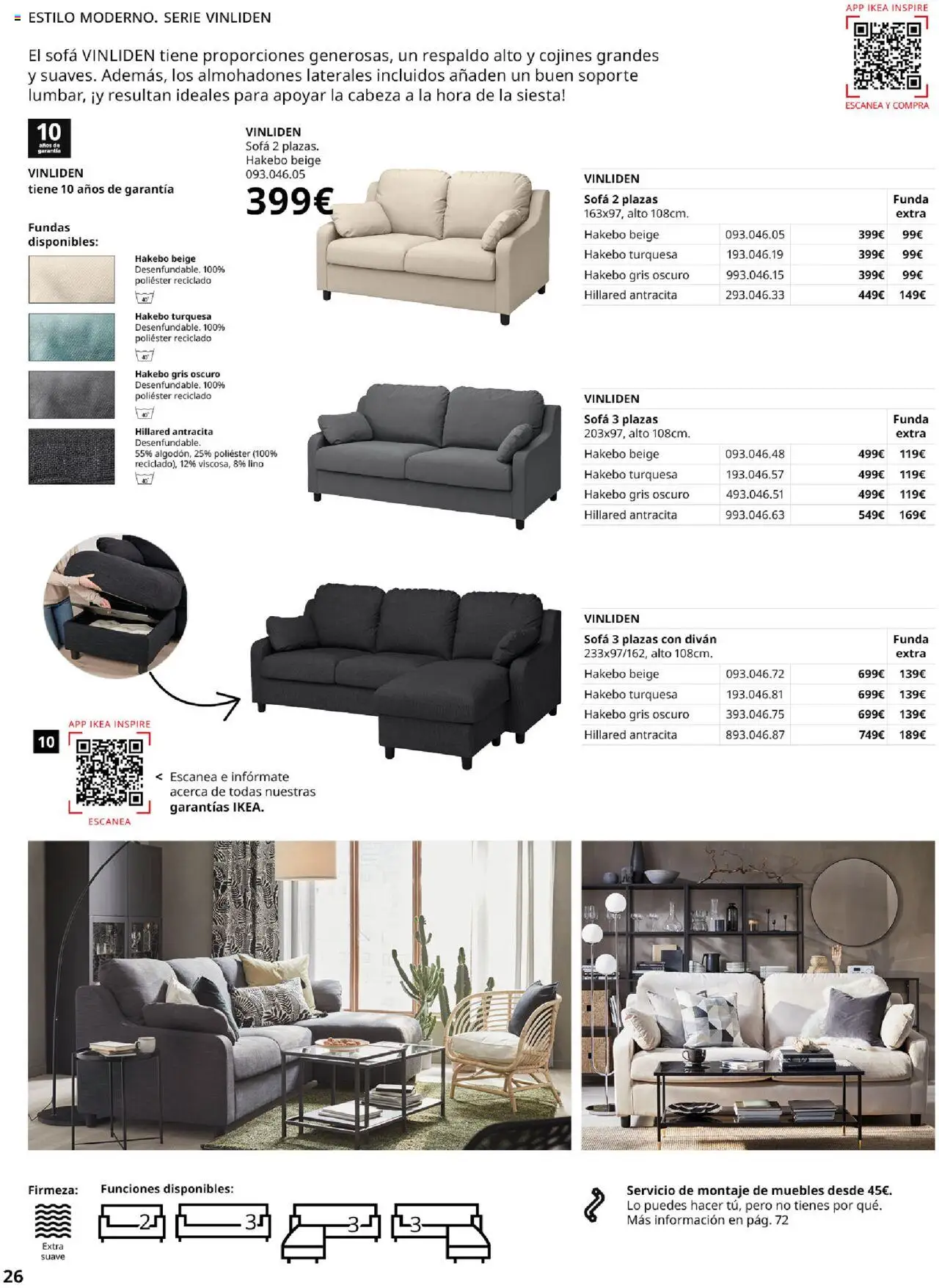 Catálogo IKEA Sofáš - Página de 26 - Válido desde 10/04/2025