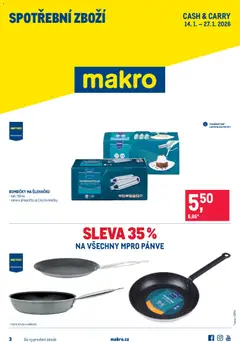 Náhled Makro leták - Spotřební zboží platný od 14.01.2026