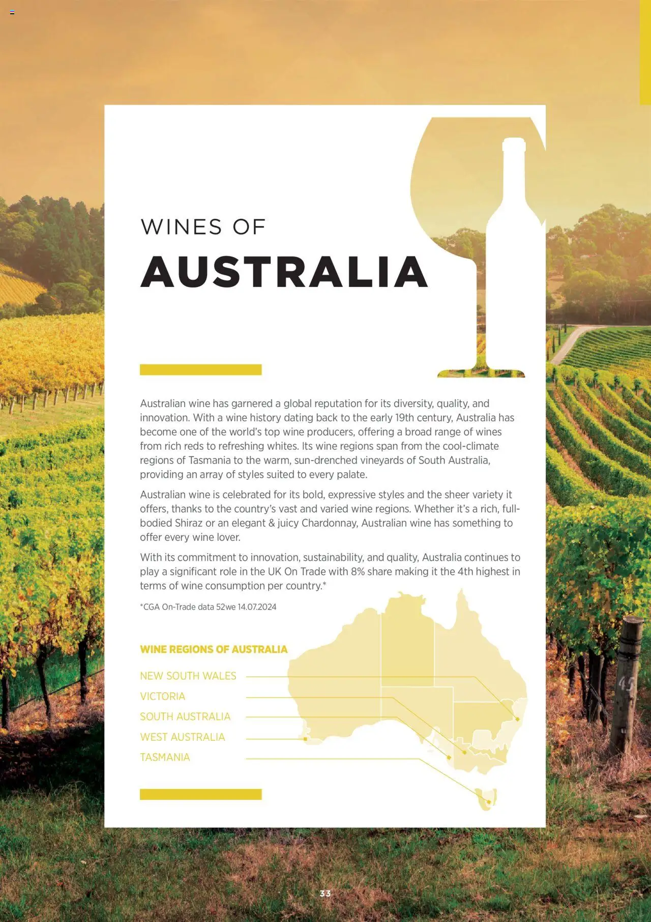 Booker Wholesale - Wine List 2025 - page 33- valid from 07/07/2025