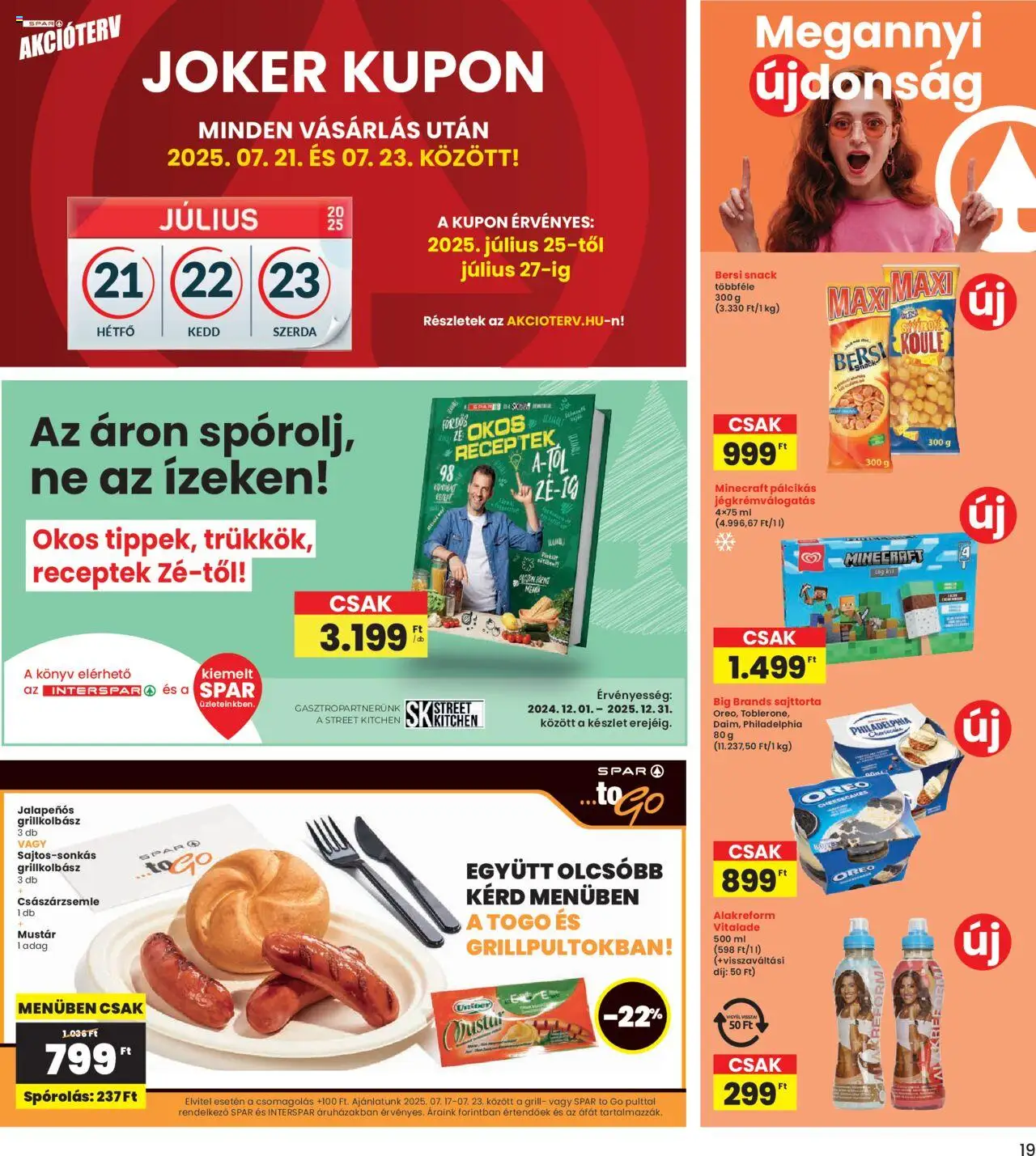 Interspar Akciós újság - 19oldal - érvényes 2025.07.17.-tól