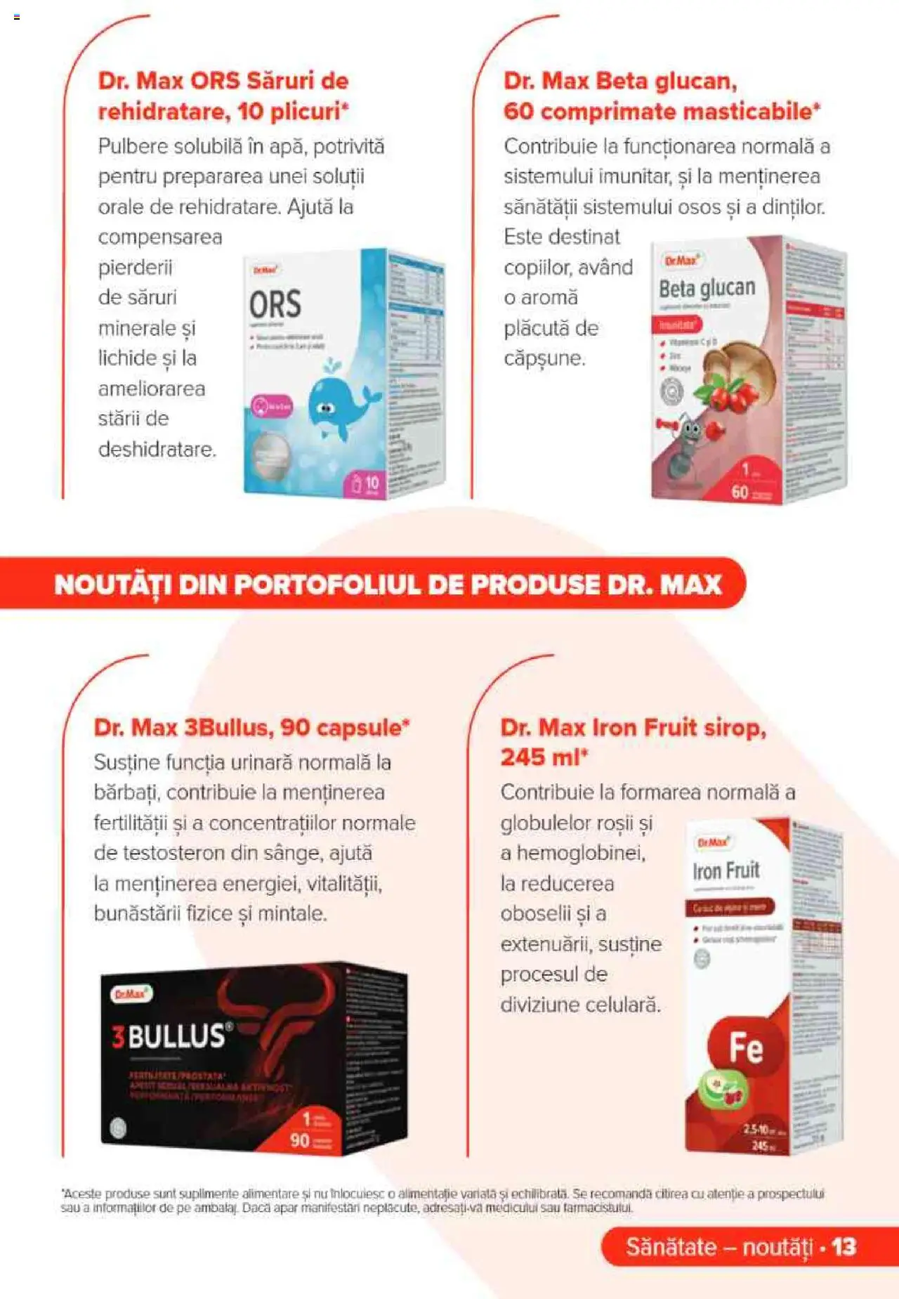 Dr.Max catalog - sănătate - pagina 13- valabil de la 01.06.2025