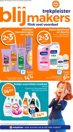 Trekpleister folder geldig vanaf 14-04-2026