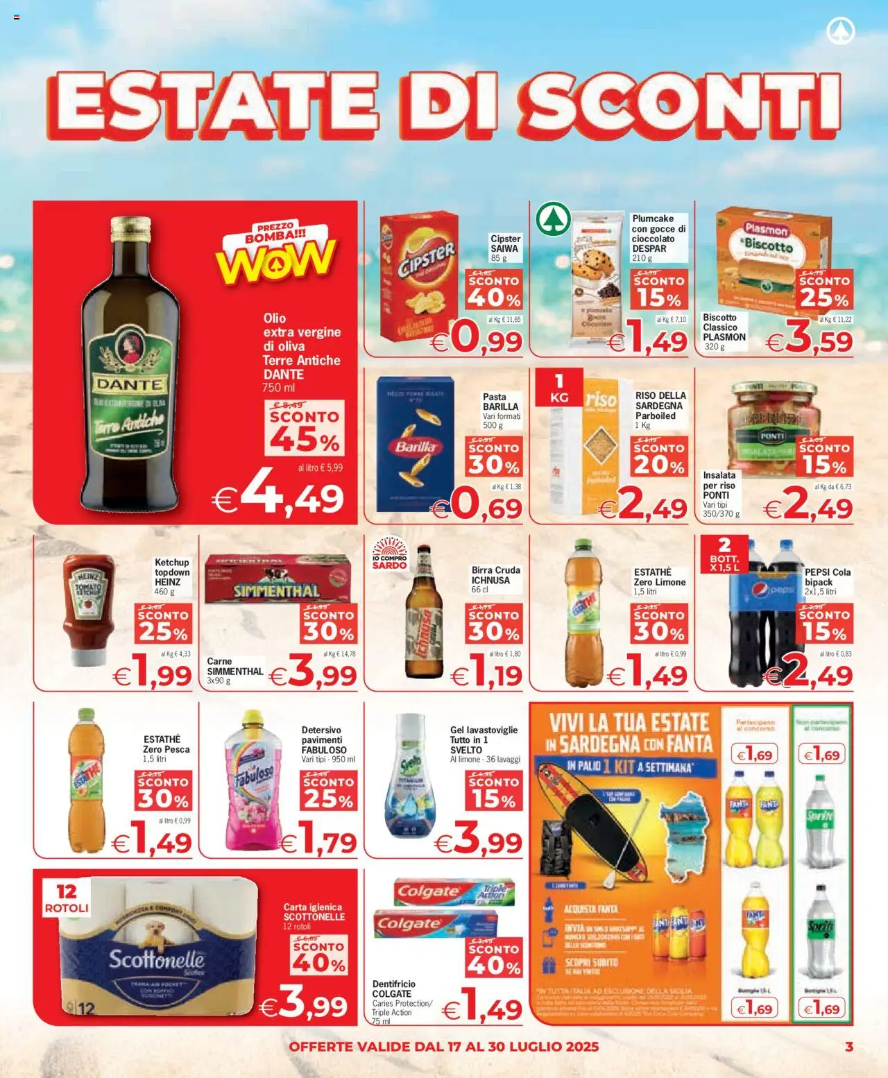 Volantino Eurospar	 - pagina 3 - valido dal 17/07/2025