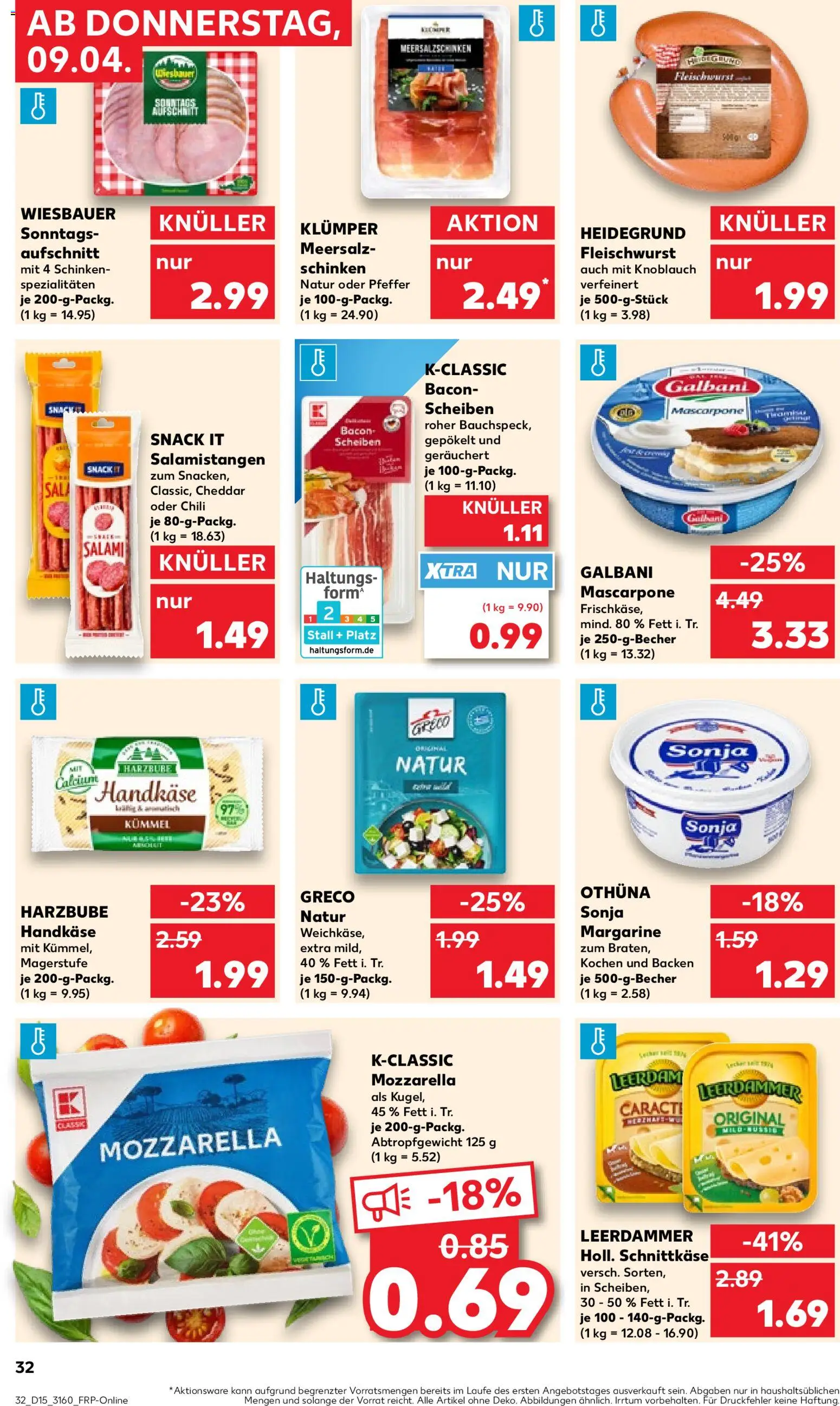 Kaufland Prospekt - Seite 32 - gültig ab 09.04.2026