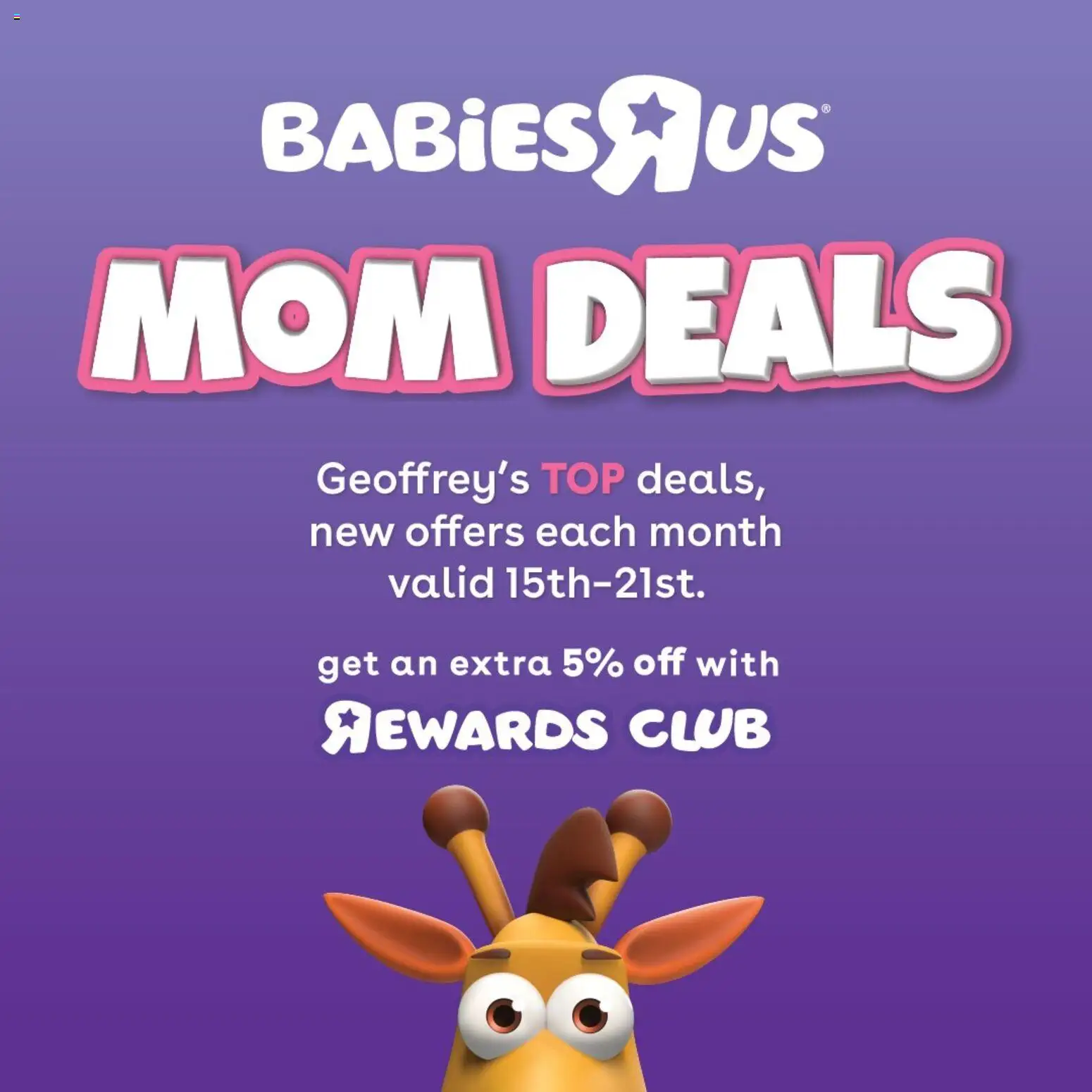Babies R Us Specials - page 1- valid from 15/02/2026