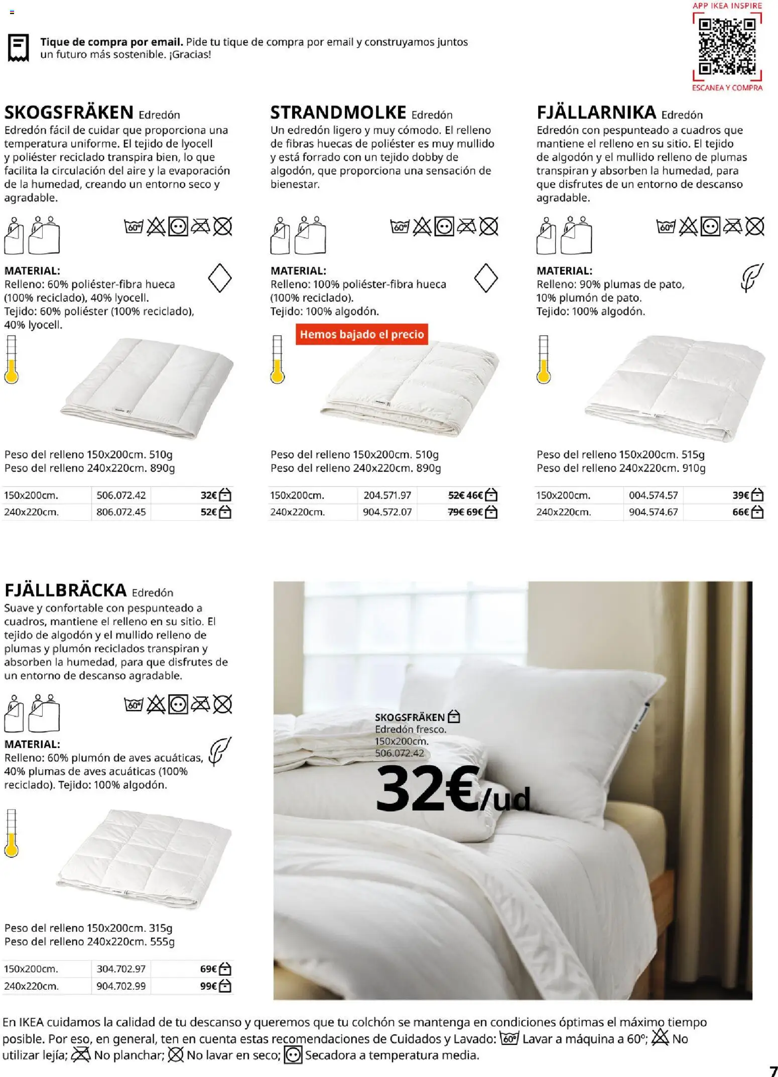 Catálogo IKEA Ropa de Cama - Página de 7 - Válido desde 01/02/2026