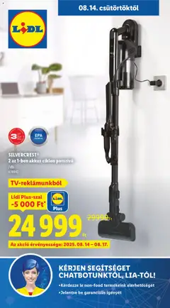 Előnézet Lidl - Nonfood kínálatunk érvényes 2025.08.14.-tól