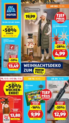 Vorschau Hofer Flugblatt gültig ab 10.10.2025