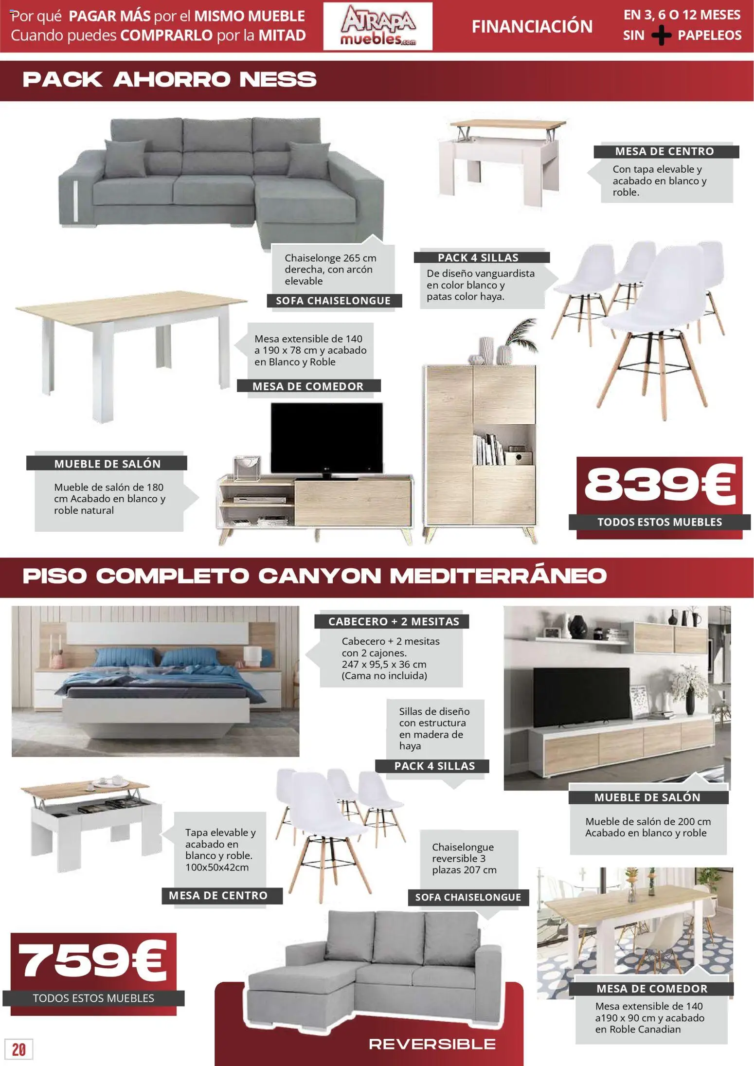Atrapa Muebles folleto - Página de 20 - Válido desde 03/03/2026