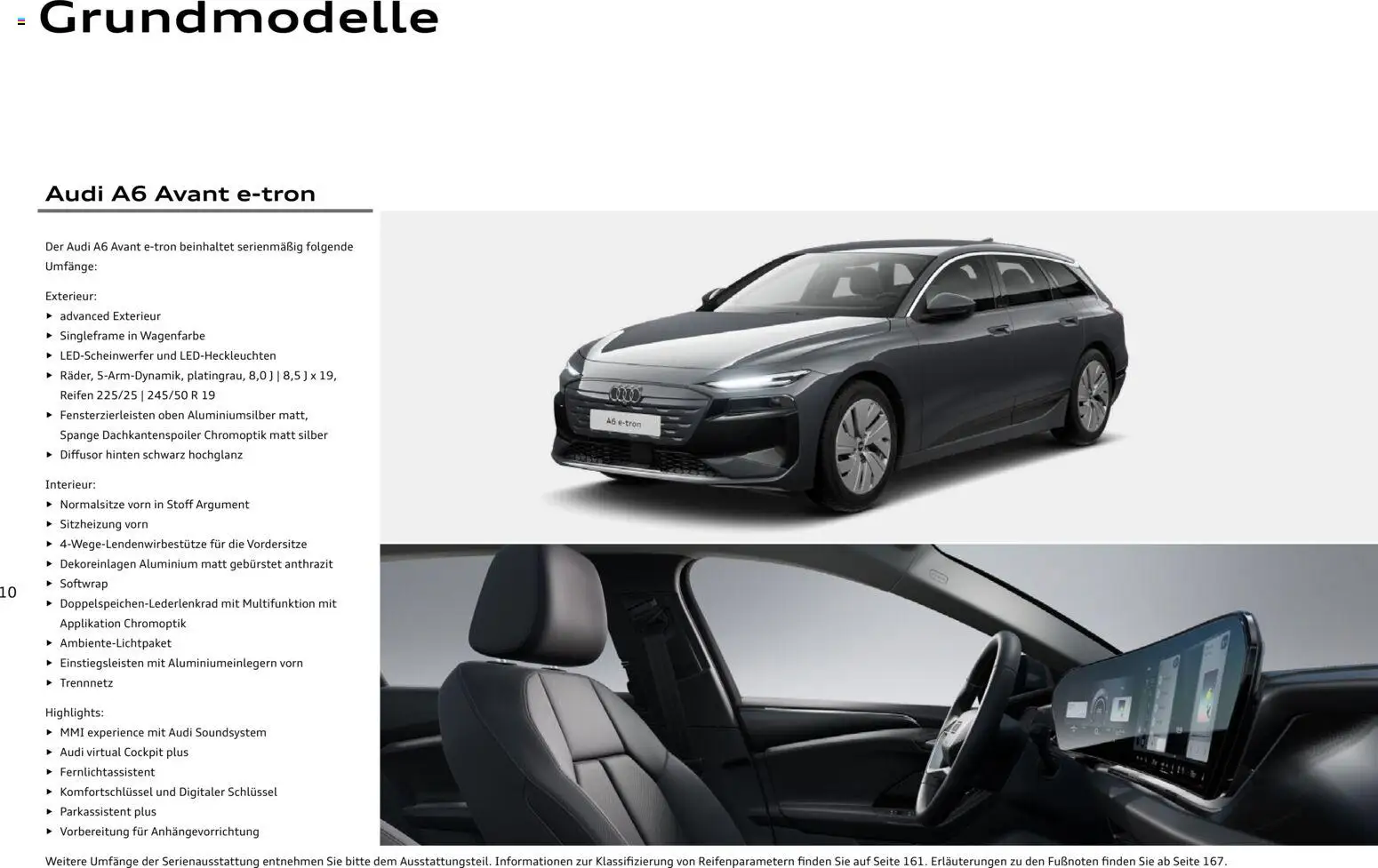 Audi  A6 e-tron - Seite 10 - gültig ab 01.10.2025