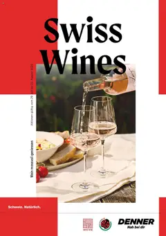 Vorschau Denner Aktionen Swiss Wines DE gültig ab 29.07.2025