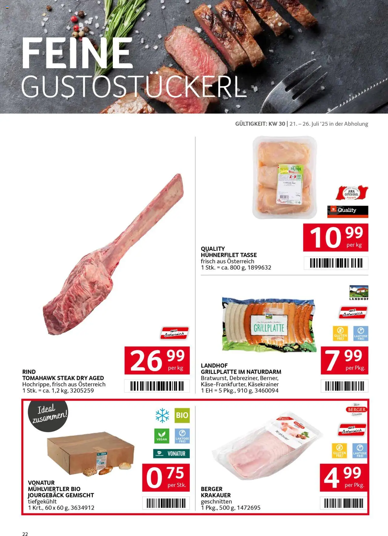 Transgourmet Flugblatt - Seite 22- gültig ab 20.07.2025