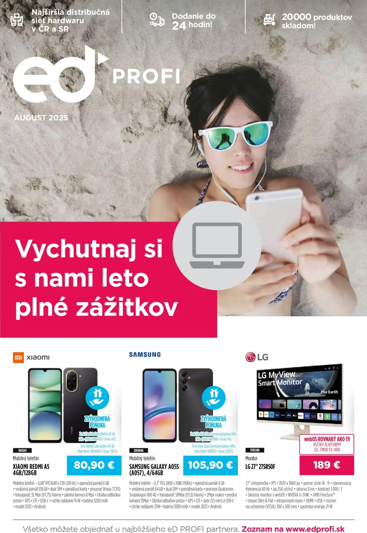 ED Profi leták - strana 1- platný od 01.08.2025