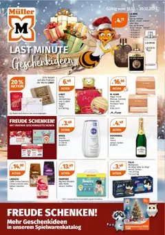 Vorschau Müller Weihnachtsfreude schenken gültig ab 15.12.2025