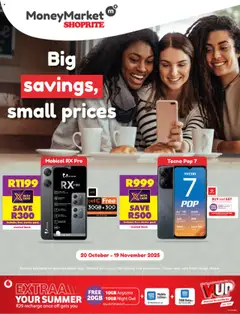 Preview Shoprite - Money Market Deals valid from 20/10/2025