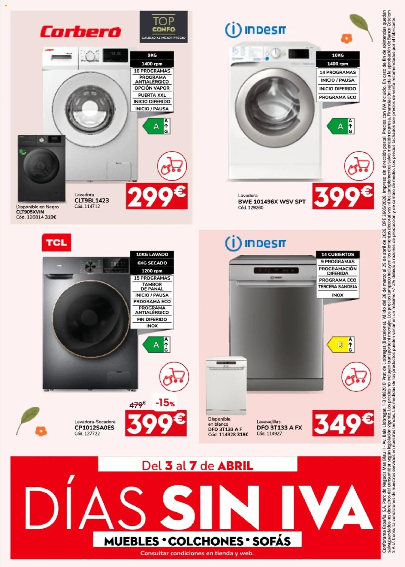 Conforama folleto - Página de 16 - Válido desde 26/03/2026