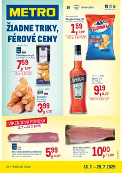 Metro leták platný od 16.07.2025