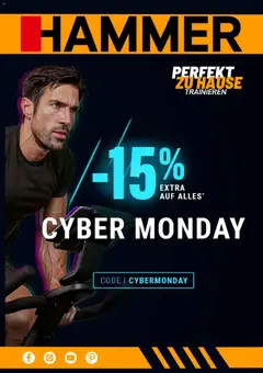 Vorschau Hammer - Cyber Monday gültig ab 01.12.2025
