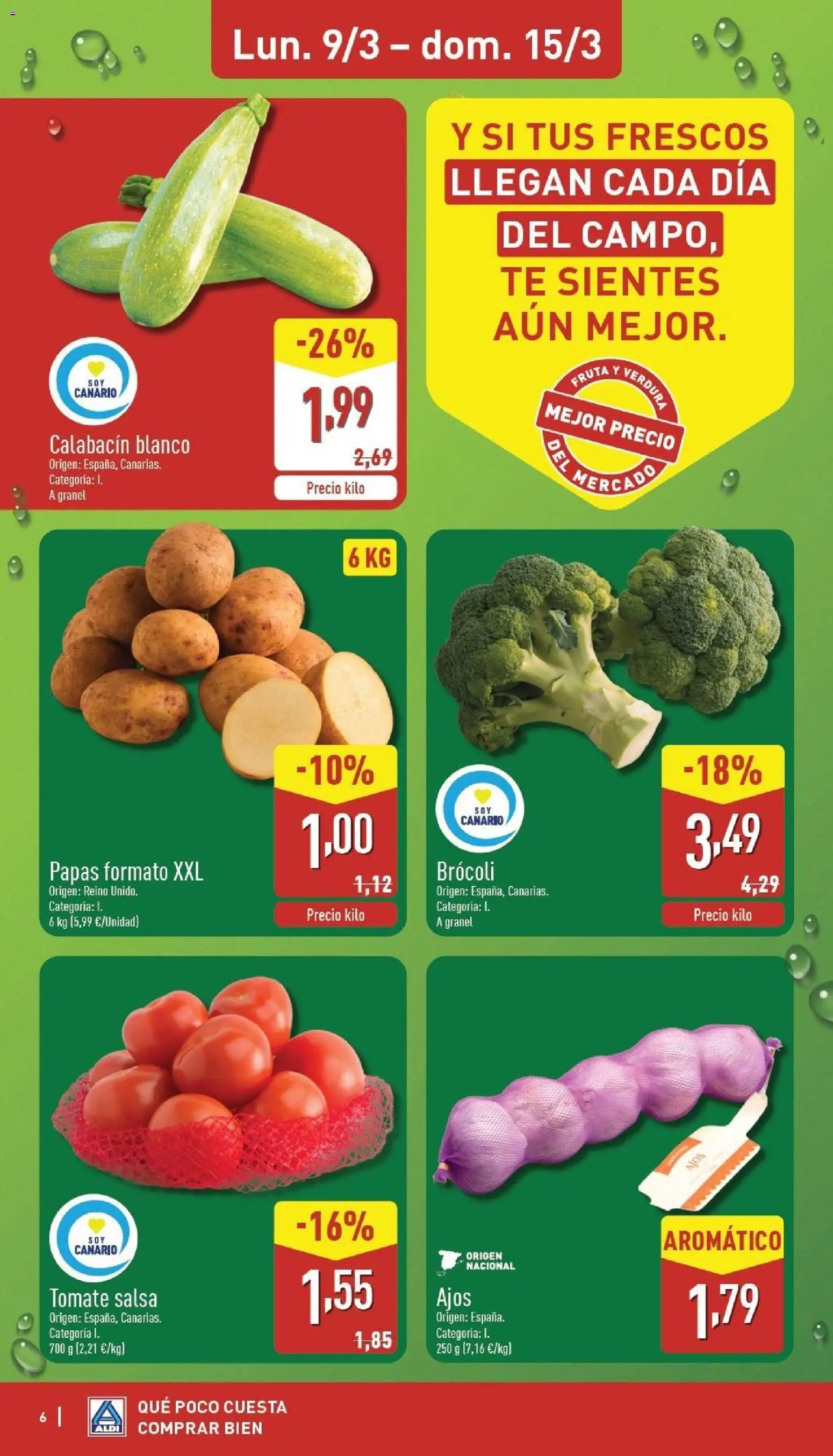 Aldi folleto Canarias - Página de 6 - Válido desde 09/03/2026